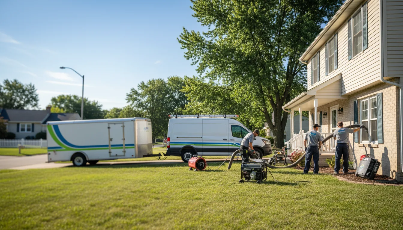 Flooded Basement Restoration And Cleanup With Repair in Mount Sherman, KY near me